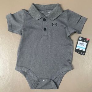 Under Armour 6/9 months onesie NWT